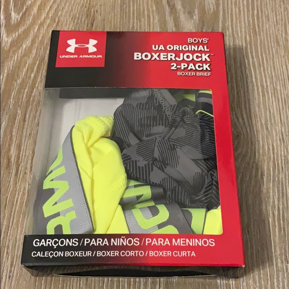Boys under armor boxers two pack
